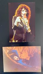 KATE BUSH in concert, London Palladium 1979! 2 RARE PHOTOS! Tour of Life.