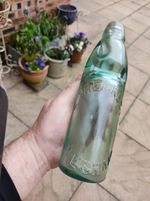 10/OZ  EVESHAM  WORCESTERSHIRE  CODD  BOTTLE  CIRCA  1905/1910