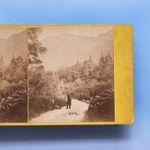 Stereoview Card 3D Real Photo C1870 Killarney Ireland Tore Mountain Dinis Road