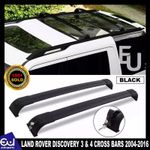 FOR LAND ROVER DISCOVERY 3 & 4 L319 CROSS BARS ROOF RAILS RACK ANTI THEFT LOCK