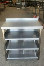 800mm Bar Shelving Station, Modular Stainless Steel Bar Shelving Unit