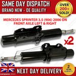 MERCEDES SPRINTER 906 3.5 2006 ON FRONT SHOCK ABSORBER SHOCKS SHOCKERS X2 PAIR