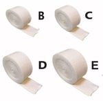Elasticated Tubular Elastic Bandage - Sprain Compression Support Size B, C, D, E