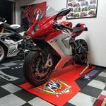 anti slip Motorcycle Garage Mat Workshop Racing carpet For MV AGUSTA 220*80CM