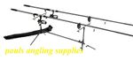 Shakespeare Carp Fishing Set   2 Rods 2 Reels 2 Alarms Rod Pod