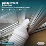 Portable Air Conditioning Window Vent Hose 150mm & 130mm - Made & Shipped in UK