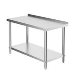 Stainless Steel Catering Work Table Bench Worktop Commercial Kitchen Prep Table