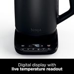 Ninja KT200UK Black Kettle 1.7L Rapid Boil Perfect Temperature Electric Fast