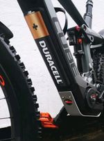 Duracell ebike battery sticker THICK MX VINYL graphic CUBE SANTA CRUZ EMTB FOCUS