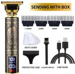 Professional Mens Hair Clippers Shaver Electric Trimmers Machine Cordless Beard