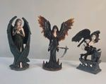 Nemisis Now Figure Angel Rose (Anne Stokes), Take My Soul & Raven Fallen Angel. 