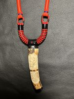 Hand Carved Antler Handle Catapult