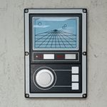 Sci-Fi Control Panel display / 3d prop Replica / futuristic spaceship wall art