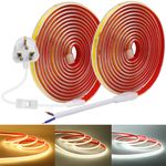 220V Neon COB LED Strip Lights Flexible Selfadhesive Tape Light IP67 Waterproof