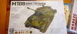 AFV Club M108 U.S. Self-Propelled Howitzer 1:35 Plastic Model Kit Green
