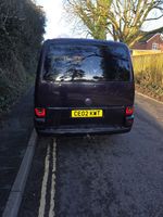 VW Transporter T4 Smoked Tinted Red Bright Light Bar LED Rear Tail Lamps Lights