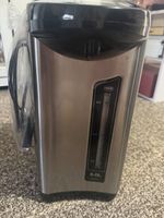 Addis 5.0L Electric Hot Water Dispenser Urn Keep Warm Silver/Black