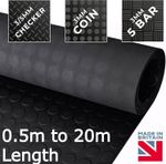 Tool Box Rubber Liner Toolbox Drawer Line  Non Slip Matting Roll Black all Sizes