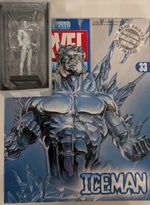 Marvel Classic Collection Eaglemoss #33 Iceman Lead Figurine & magazine 