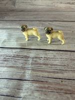 Schleich Pug Male Figure Bundle of 2
