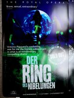 Royal Opera House. Der Ring des Nibelungen. 2007. Sold out poster. 