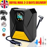 Electric Corded Car Tyre Inflator Pump Portable Air Compressor Pump 12V 150PSI