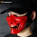 IDOGEAR Half Face Mask Scary Costume Devil Vampire Duty Army Halloween Hunting