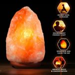 12-15kg Himalayan Salt Lamp Natural Pink Rock Crystal Healing Light Genuine 