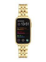 Sekonda Track 26mm Unisex Rectangular Gold Smartwatch  with Gold Bracelet