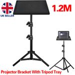 Projector Tripod Stand Foldable Tripod Projector Bracket Adjustable Height UK~