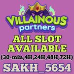 Mono_Poly_Go All Type Of Full Carry Slot :- Villainous partners Event fastest
