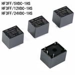 Hongfa Relays HF3FF-JQC-3FF- 005 012 024-1HS 5V 12V 24VDC Power Relays 10A 4-Pin