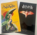 Cirque du Soleil theatre programmes - Allegria and Saltimbanco