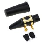 Professional Universal Alto Sax Saxophone Mouthpiece Kit with Ligature and Cap