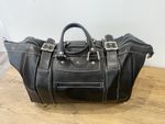 GENUINE OFFICAL MERCEDES VINTAGE LUGGAGE SUITCASE HAND BAG BLACK