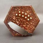 Lachenal 20 Button BbF Anglo Concertina steel reeds rosewood ends restored