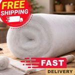 Quilt Wadding Batting 2oz 4oz 150cm 60" Wide White Polyester Patchwork UK Made