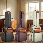 HEAVY DUTY FULL SIZE PADDED PROTECTIVE WATERPROOF ACOUSTIC GUITAR BAG CARRY CASE
