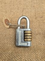 VINTAGE L & CO. LTD COMBINATION LOCK. WORKING WITH CODE.