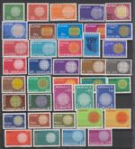 Cept from 1970 MNH without Switzerland 9574