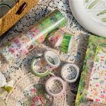 NEW 10 Rolls Washi Tape Set DIY Scrapbooking Paper Adhesive Craft Spring Flowers