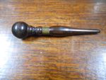 Antique Lignum Vitae Cased Sewing Stilleto/Awl