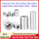 Roller Bearing CNC Guide Wheel Flat Belt Idler Wheel 304 A2 Stainless Steel