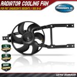 Radiator Fan With Shroud for Fiat Cinquecento Seicento / 600 1991-2010 46534674