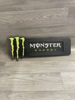 Monster Energy Official Glass Door Sign Advertisement NEW Unused Rare