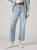 Levi's Womens Middle Road Ribcage Straight Ankle Jean