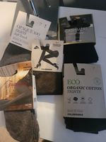 Joblot Winter Tights 4 Calzedonia 1 Trasparenze Size Large/Xl Dark Brown Black