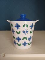 Vintage Midwinter "Roselle" Condiment Pot with Lid in good condition