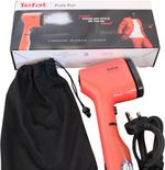 Tefal Pure Pop Handheld Garment Steamer Coral Red Ultra Slim 15s Heat Up Boxed