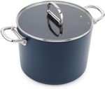 Joseph Joseph Space Folding Handle 25cm Non-Stick Stockpot & Lid - Navy (Used)
